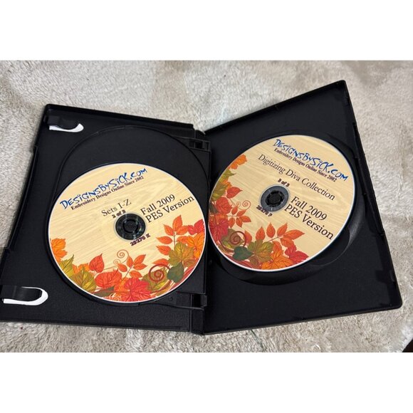 DesignsBySick.Com Fall 2009 Embroidery Design Collection CD Set  PES Version - Picture 4 of 4